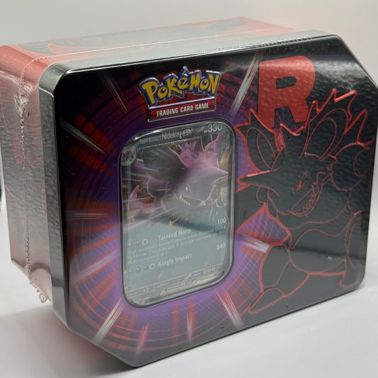 Pokémon - Team Rocket Tin - Team Rocket's Nidoking ex