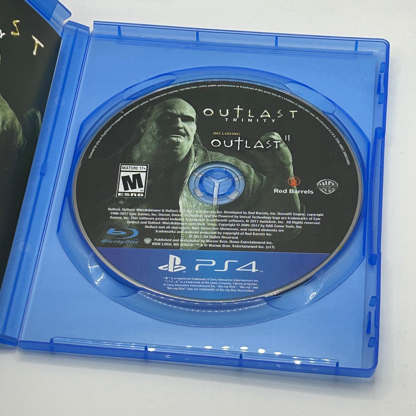 Outlast Trinity (Sony PlayStation 4 PS4, 2017)