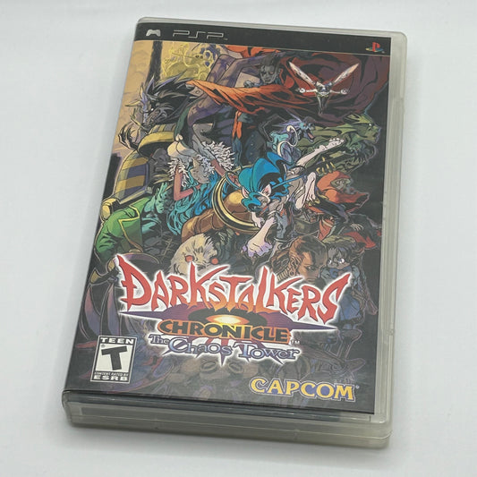 Darkstalkers Chronicle The Chaos Tower (Sony PlayStation Portable PSP, 2005)