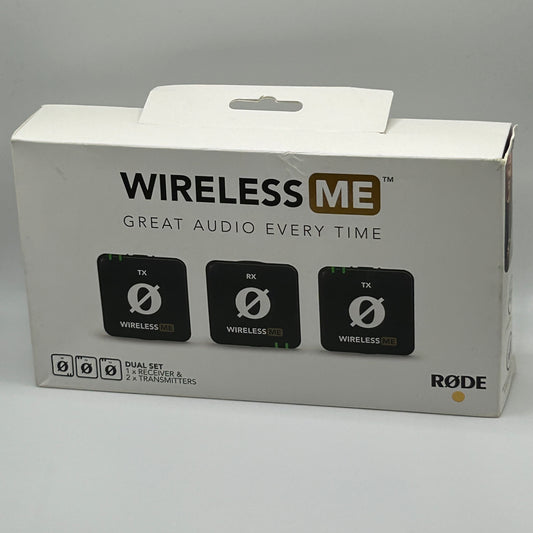 New Rode ME Dual Compact Wireless Microphone System WIMEDUAL