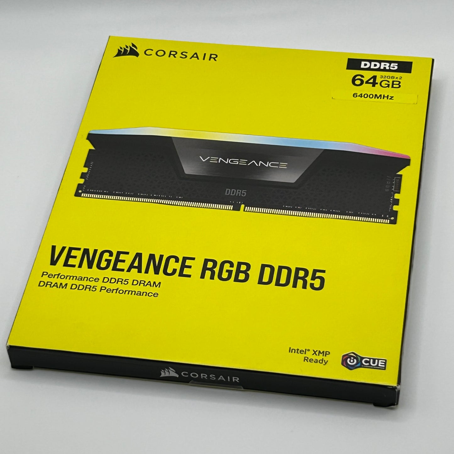 New Corsair Vengeance RGB 64GB (2x32GB) DDR5 6400MHz CMH64GX5M2B6400C32