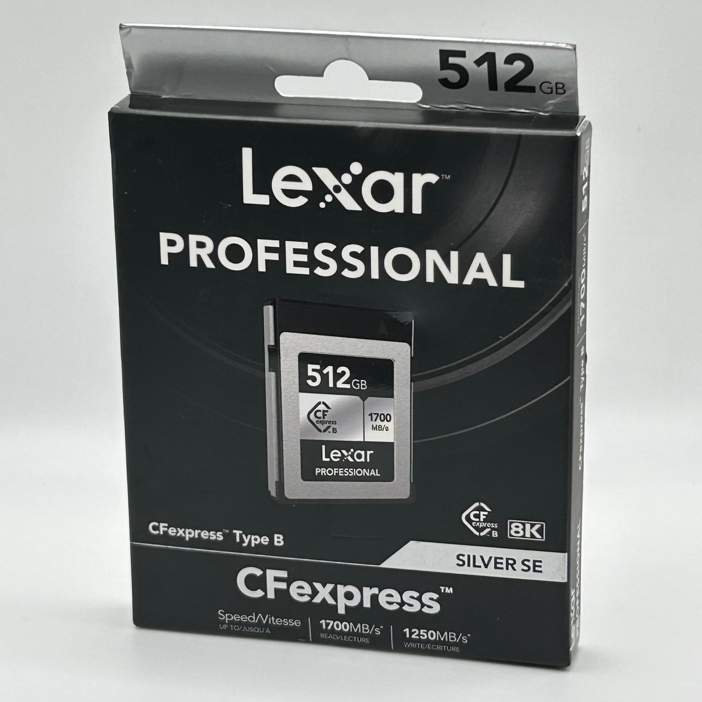 New Lexar Professional 512gb Silver SE CFexpress Type B Memory Card