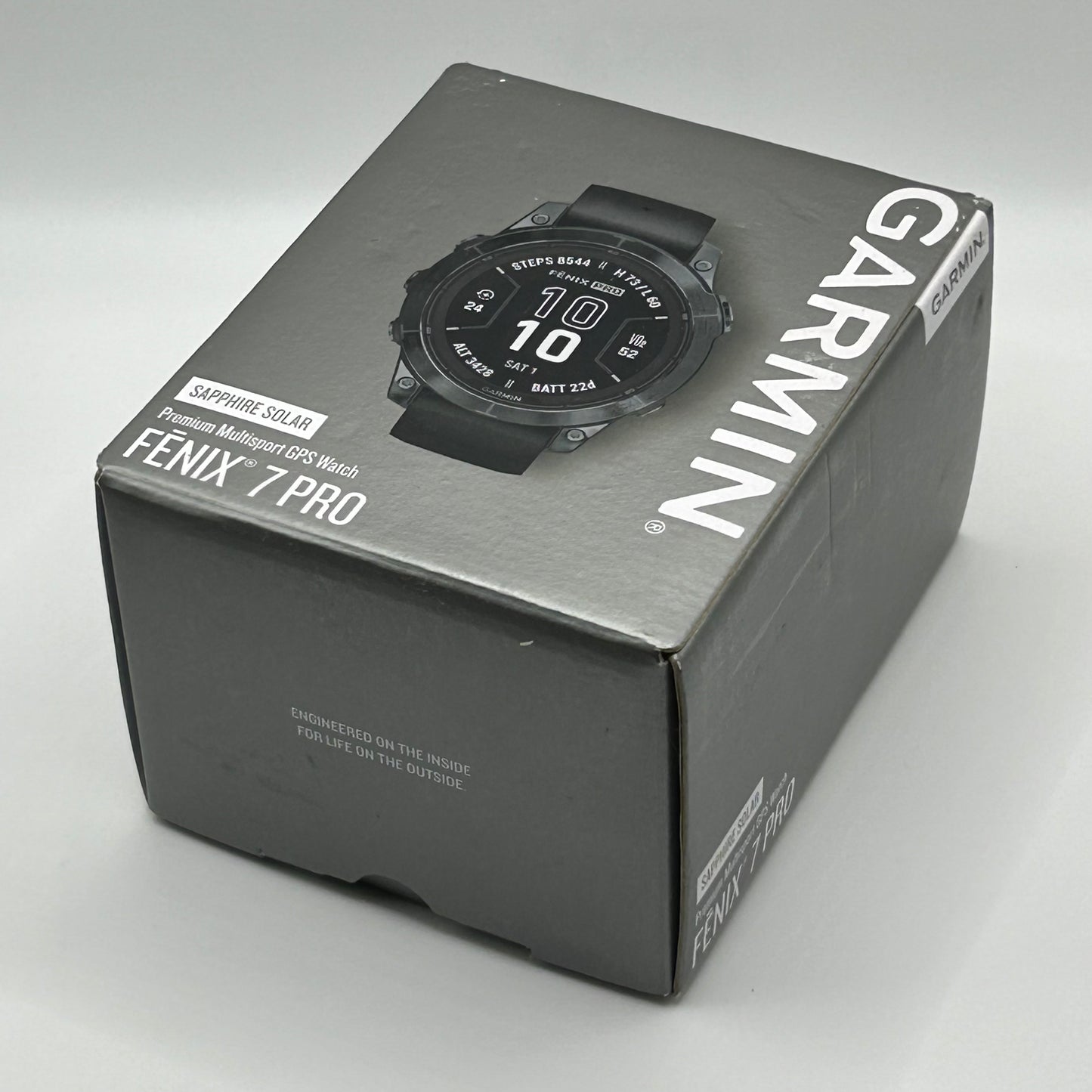 New Garmin Fenix 7 Pro Solar GPS Smartwatch 47 mm- Titanium 010-02777-10