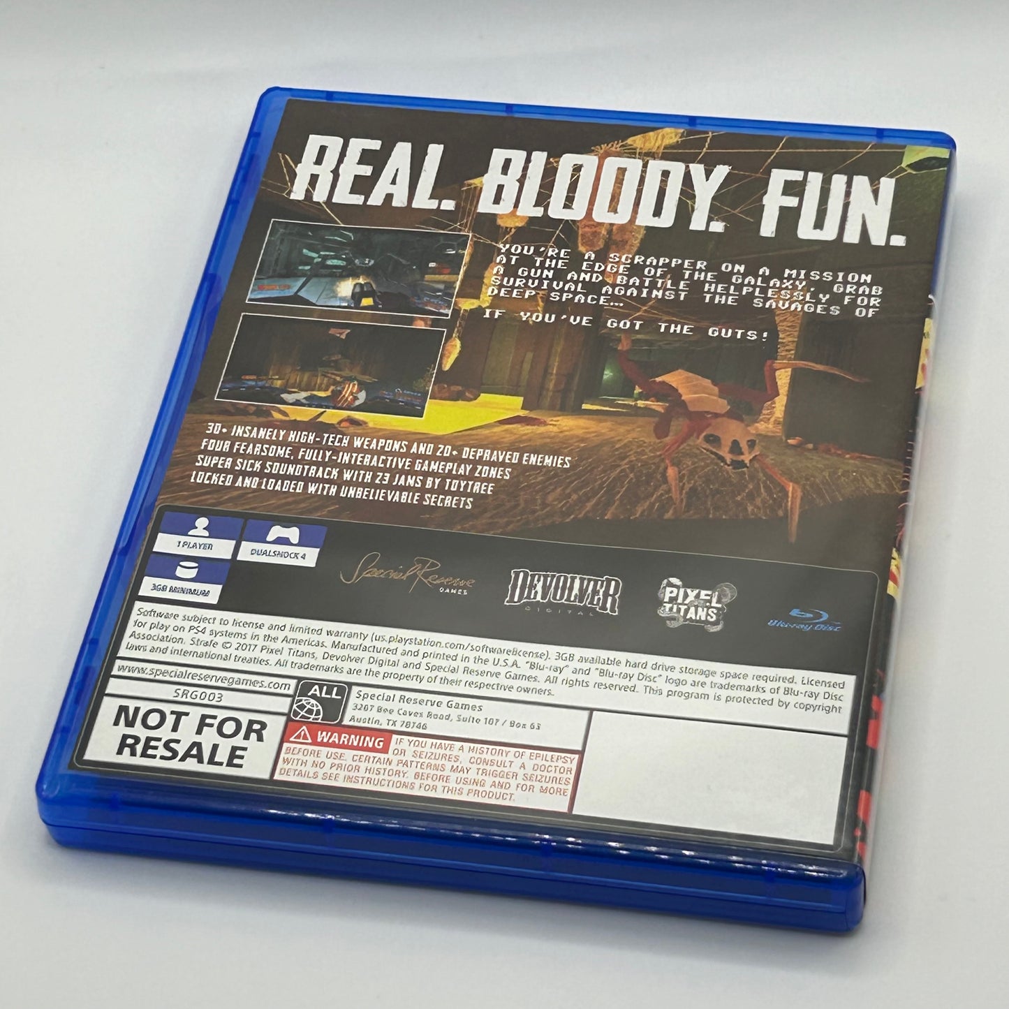 Strafe [Limited Run] (Sony PlayStation 4 PS4, 2017)